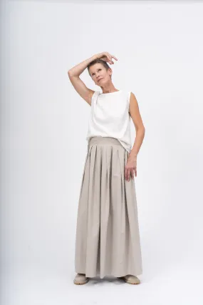 Skirt Cotton Khaki