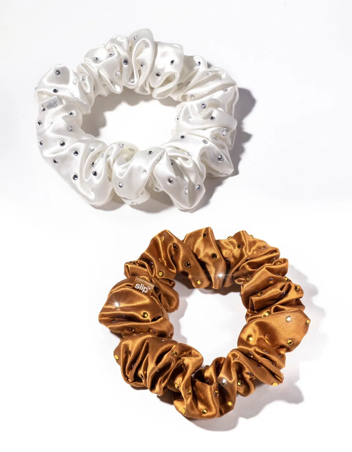 Slip Crystal Scrunchie Set - Stardust