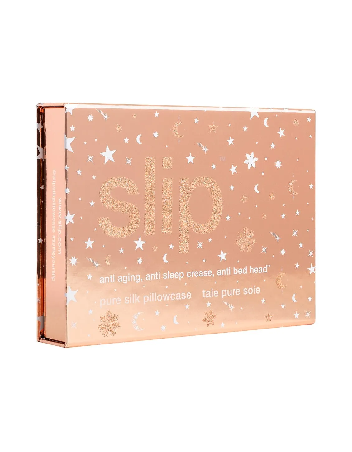 Slip Pillowcase & Delicate Bag Gift Set - Rose Gold