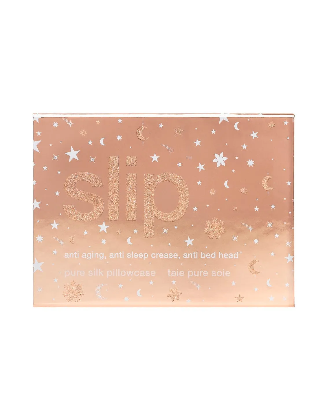 Slip Pillowcase & Delicate Bag Gift Set - Rose Gold