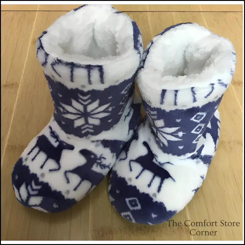 Snuggle Up in Christmas Elk Boots for Warm Holidays