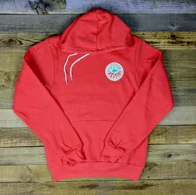 Surf Wyoming® Explore & Restore Merit Patch Hoodie - Red