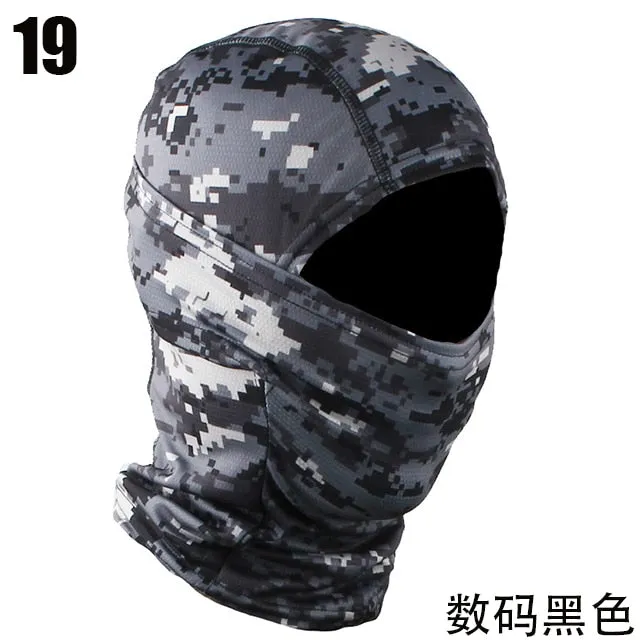 Tactical Camouflage Balaclava Full Face Mask Wargame CP Military Hat Hunting Bicycle Cycling Army Multicam Bandana Neck Gaiter