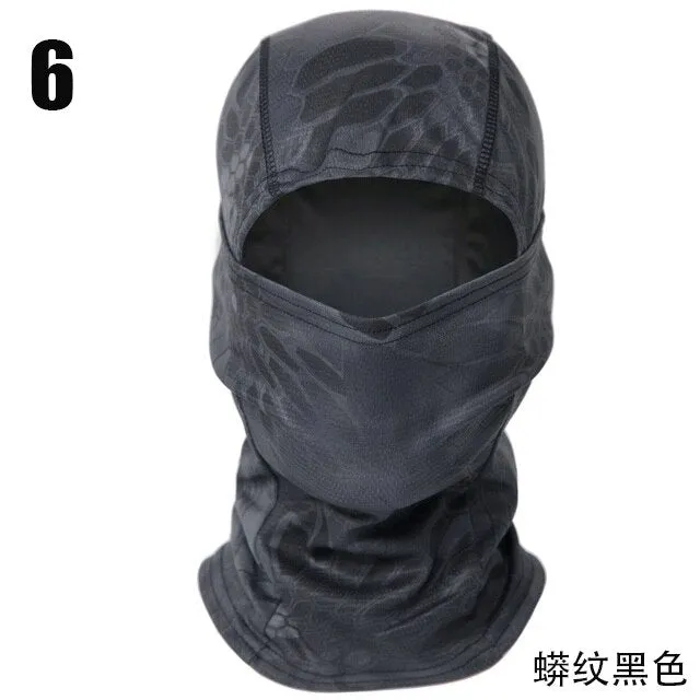 Tactical Camouflage Balaclava Full Face Mask Wargame CP Military Hat Hunting Bicycle Cycling Army Multicam Bandana Neck Gaiter