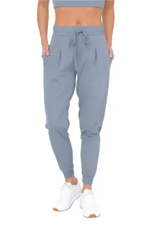 TEEK - Solid Pleated Front Joggers