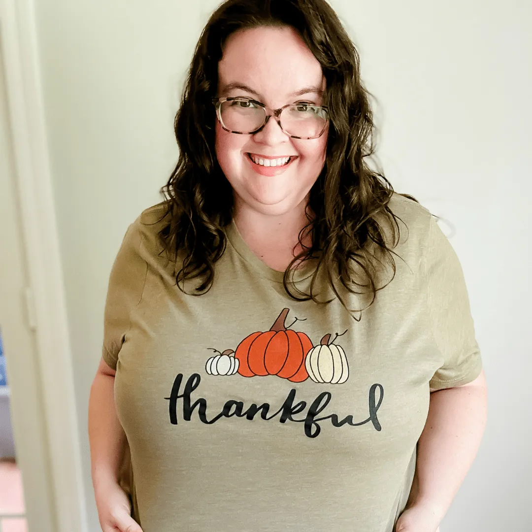 Thankful Pumpkins Multicolor Unisex Shirt