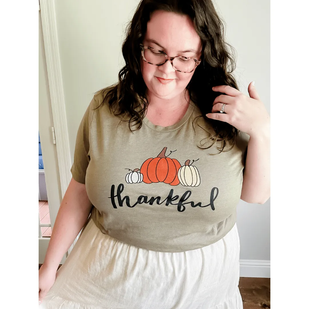 Thankful Pumpkins Multicolor Unisex Shirt