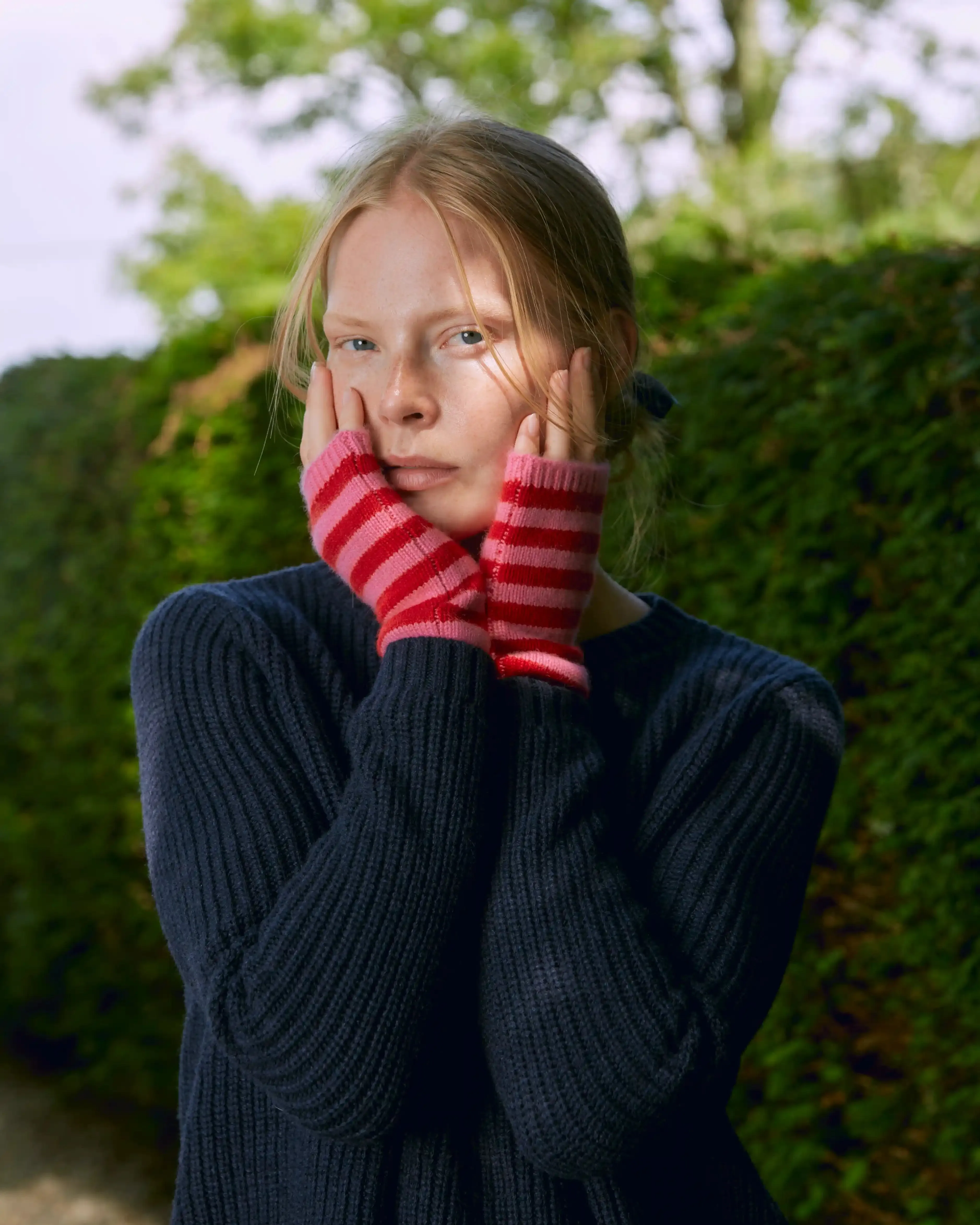 The Cashmere Fingerless Gloves