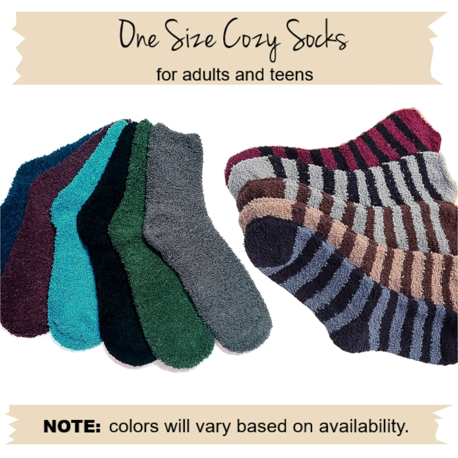 Warm Fuzzy Socks Gift Box for Men