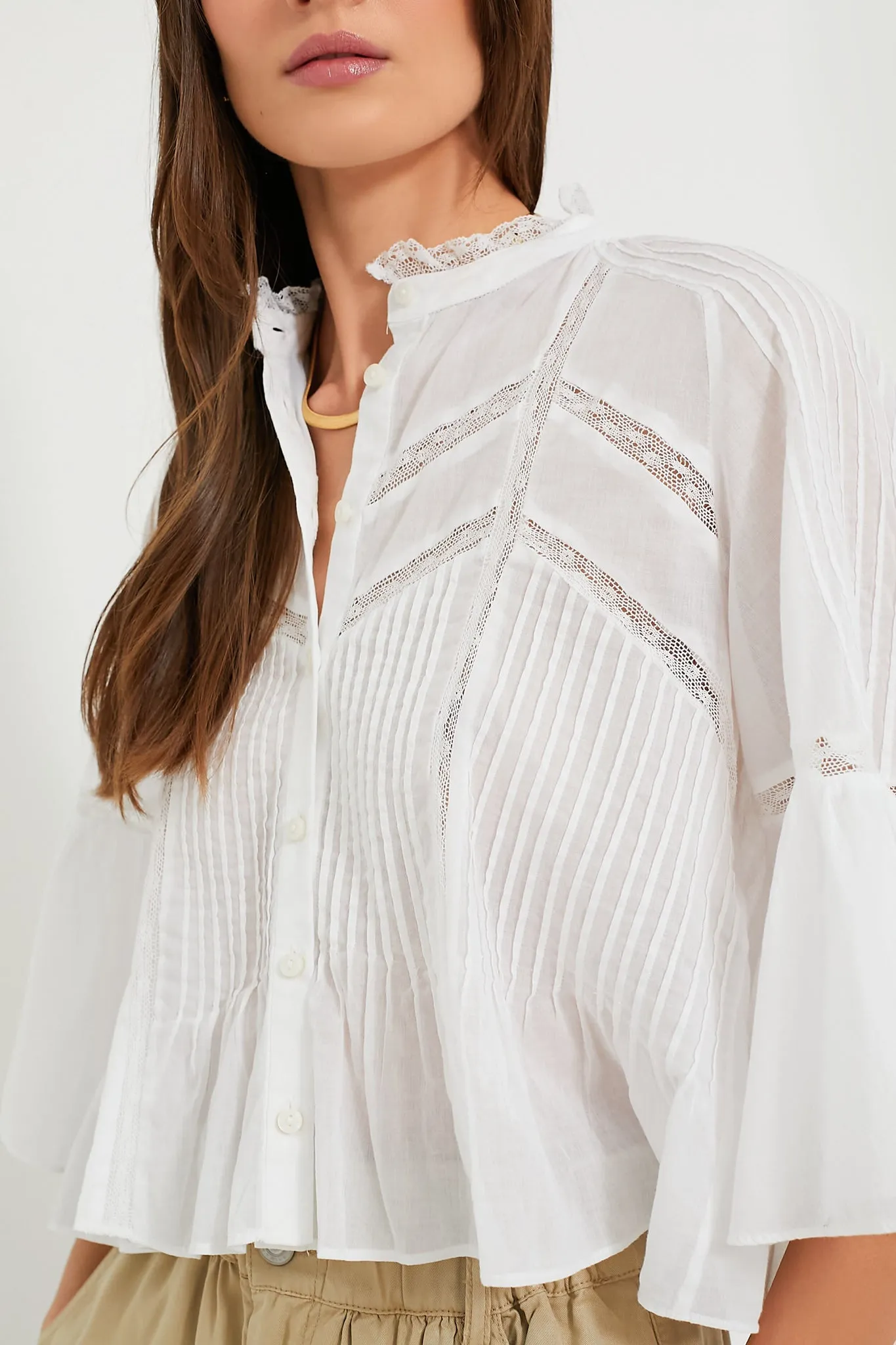 White Gramy Blouse