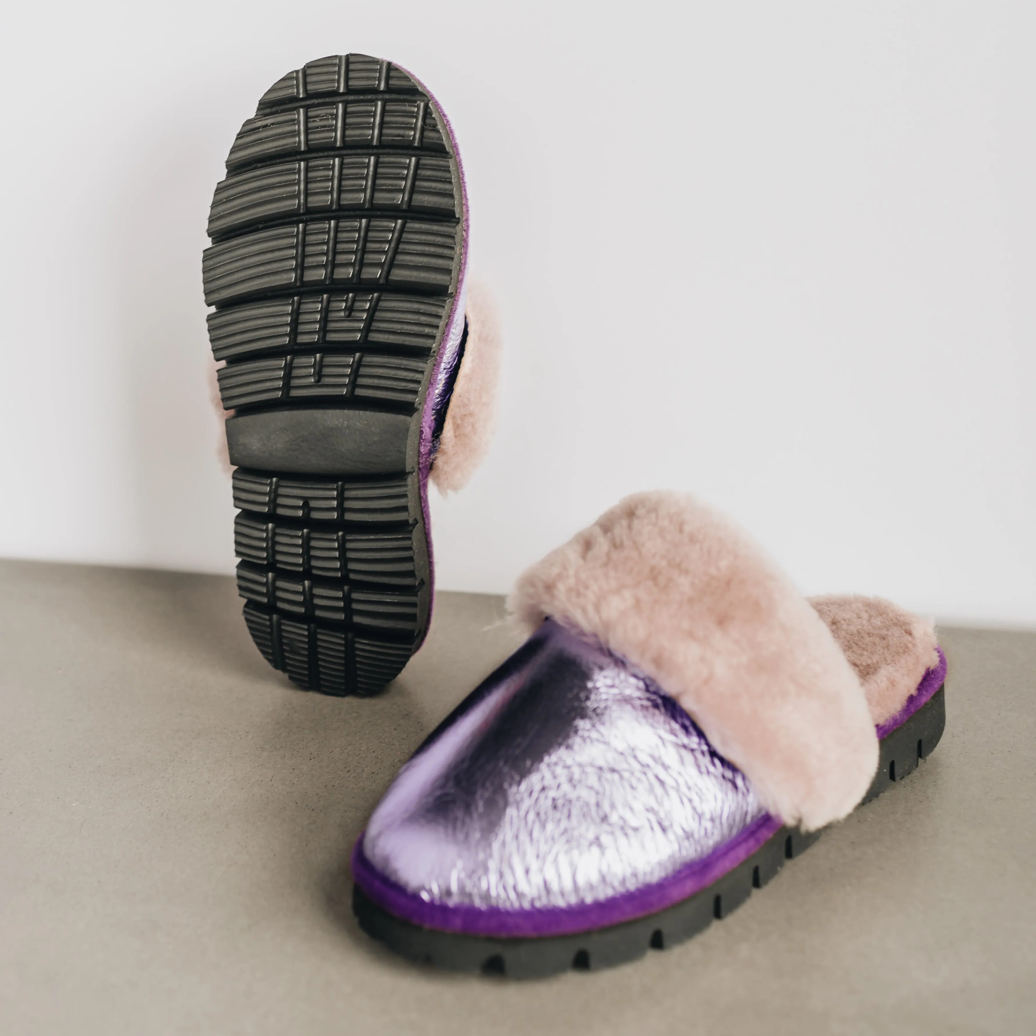 Women's Sheepskin Slip-on Slippers | VERONICA DELUXE (Last Chance)