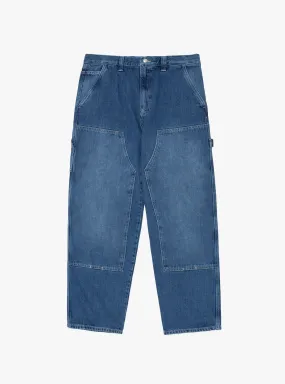 Work Pant Denim Washed Blue