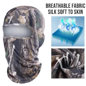 Wtactful Cool & Breathable Camo Face Mask | For Hunting Hiking